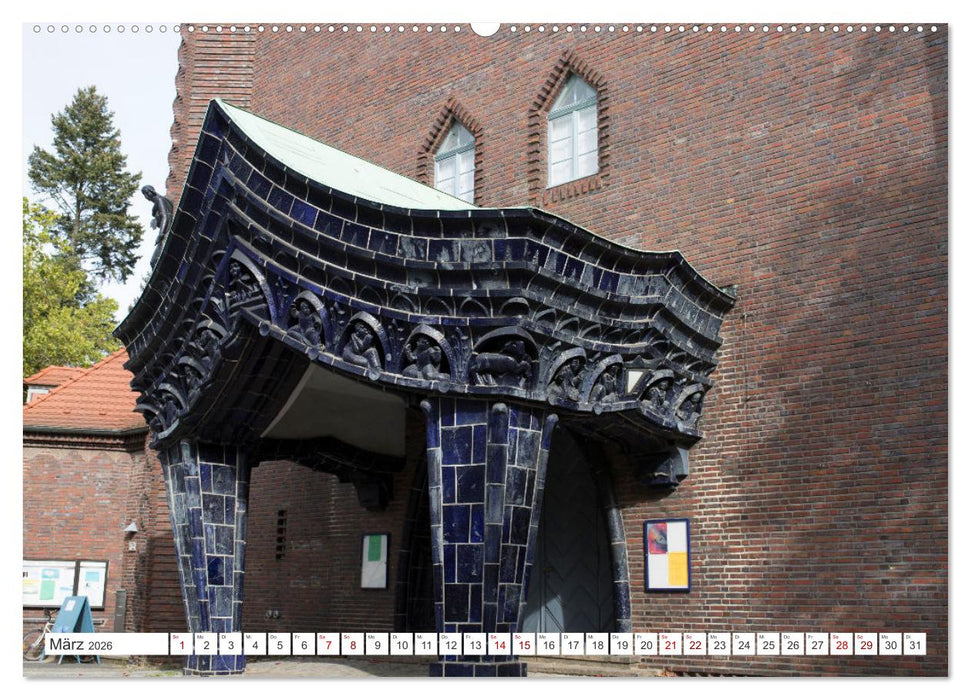 Metropolis Berlin - expressionistische Architektur in Berlin (CALVENDO Wandkalender 2026)