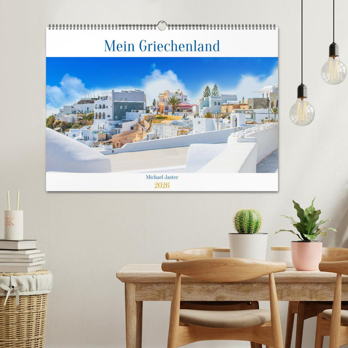 Mein Griechenland Michael Jaster (CALVENDO Wandkalender 2026)