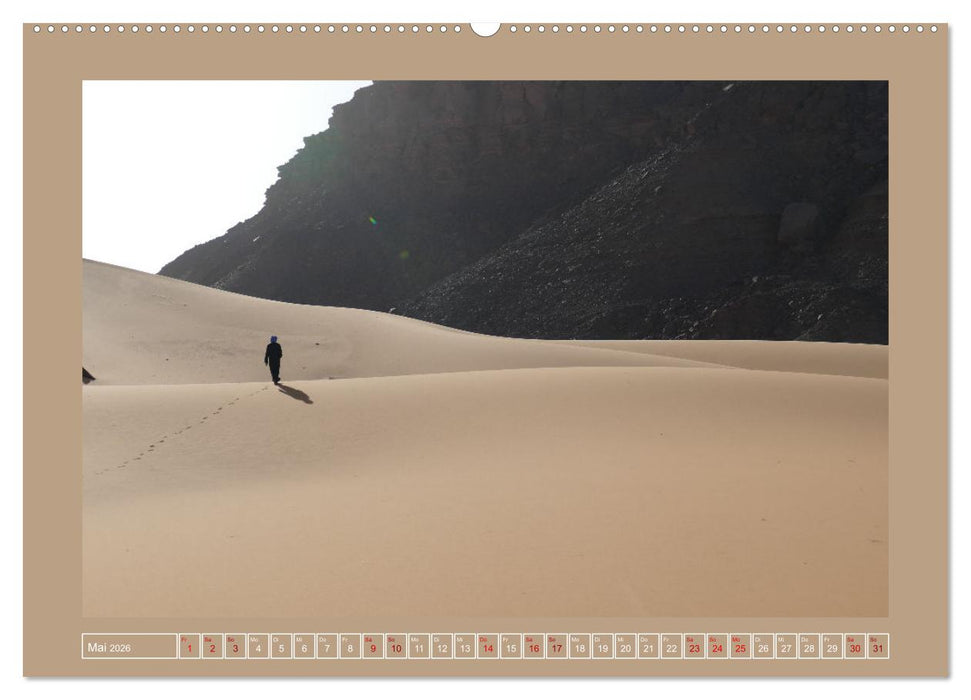 Algerien - Schluchten und Sandberge in den Tassilis (CALVENDO Wandkalender 2026)