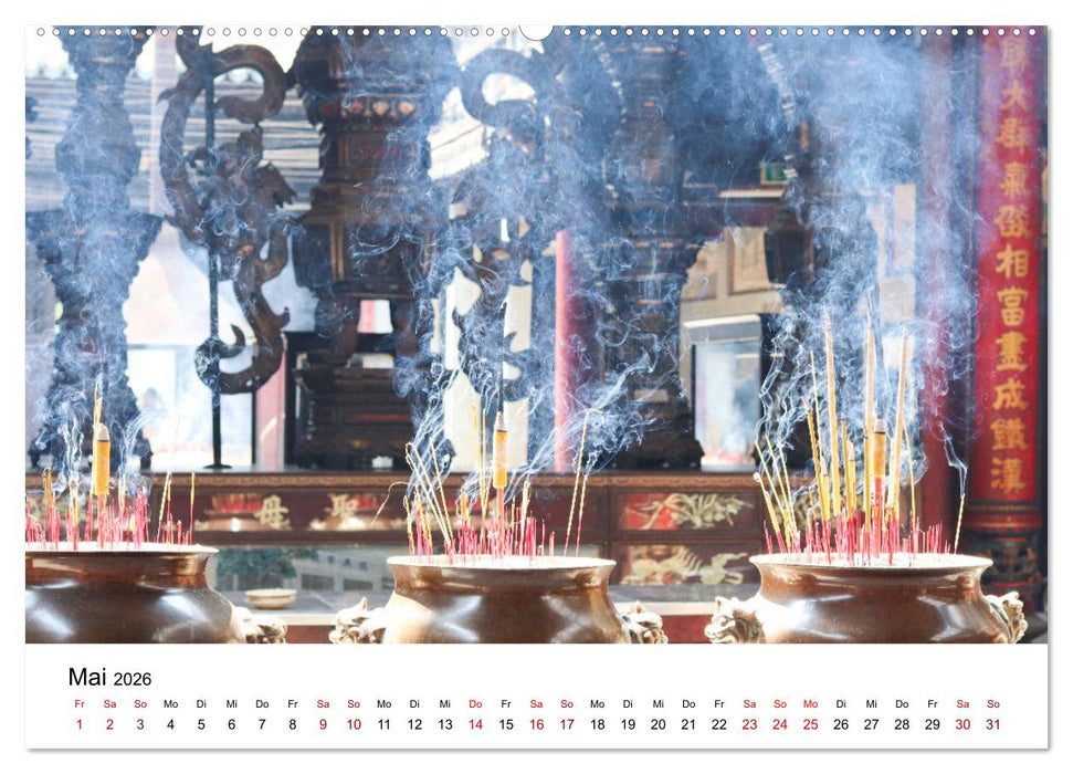 Wunderwelt Asien (CALVENDO Premium Wandkalender 2026)