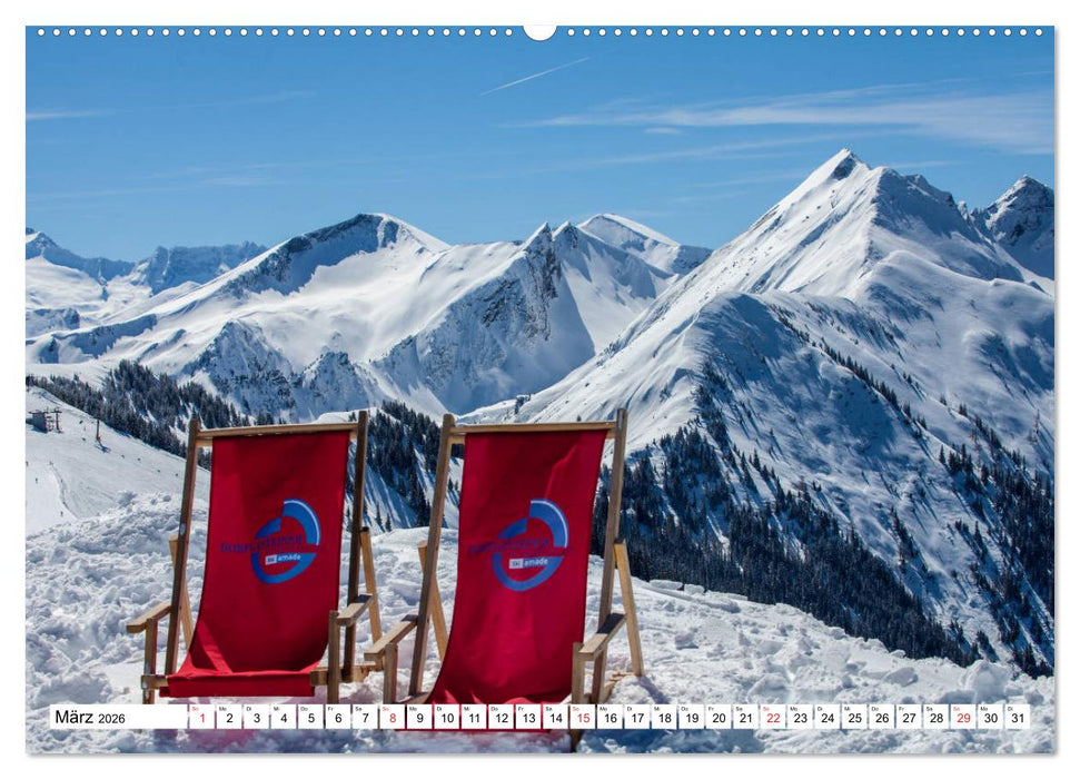 Großarl & Hüttschlag (CALVENDO Premium Wandkalender 2026)