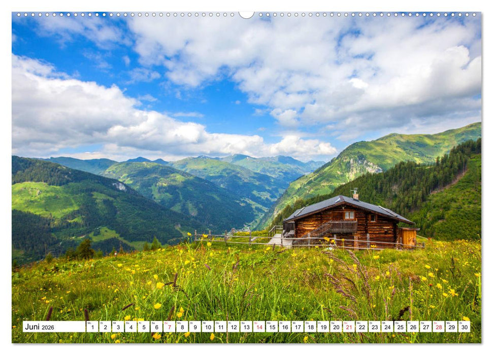 Großarl & Hüttschlag (CALVENDO Premium Wandkalender 2026)