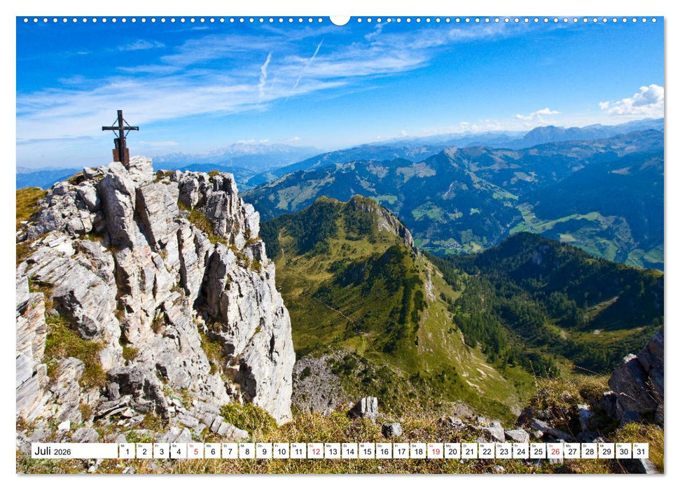 Großarl & Hüttschlag (CALVENDO Premium Wandkalender 2026)