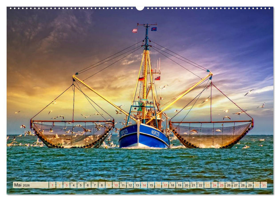Maritime Welten (CALVENDO Premium Wandkalender 2026)