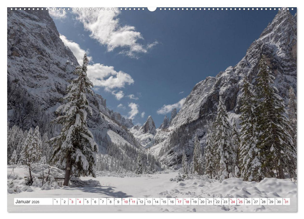 Zauberhaftes Südtirol (CALVENDO Premium Wandkalender 2026)