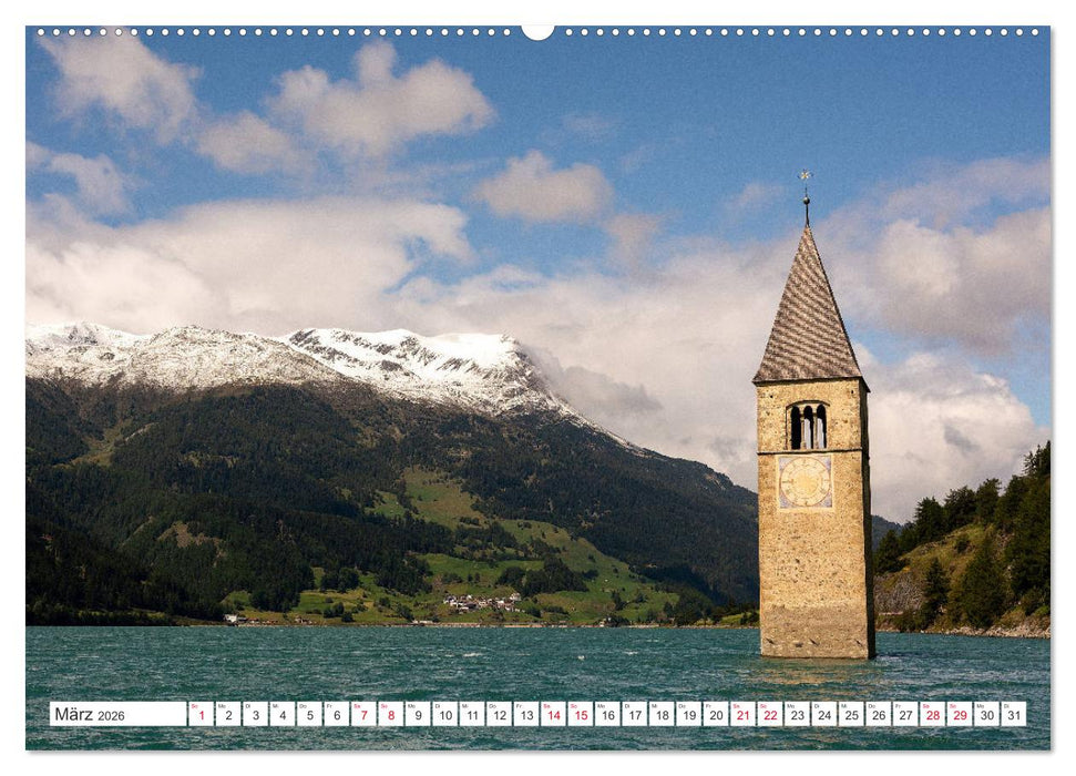 Zauberhaftes Südtirol (CALVENDO Premium Wandkalender 2026)