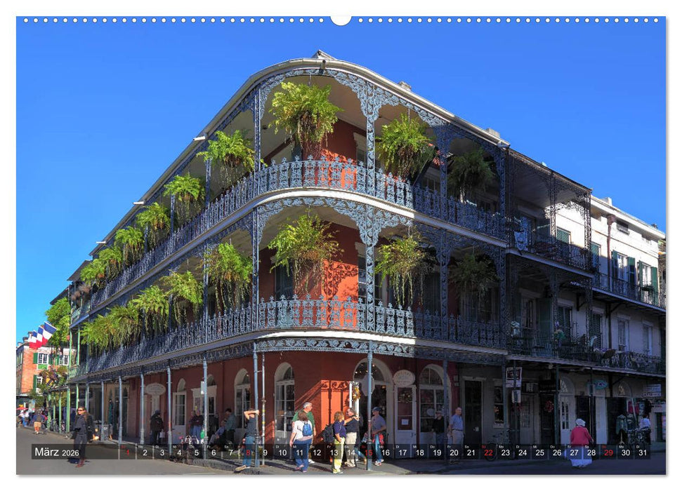 Grand Old South - Die Südstaaten der USA (CALVENDO Premium Wandkalender 2026)