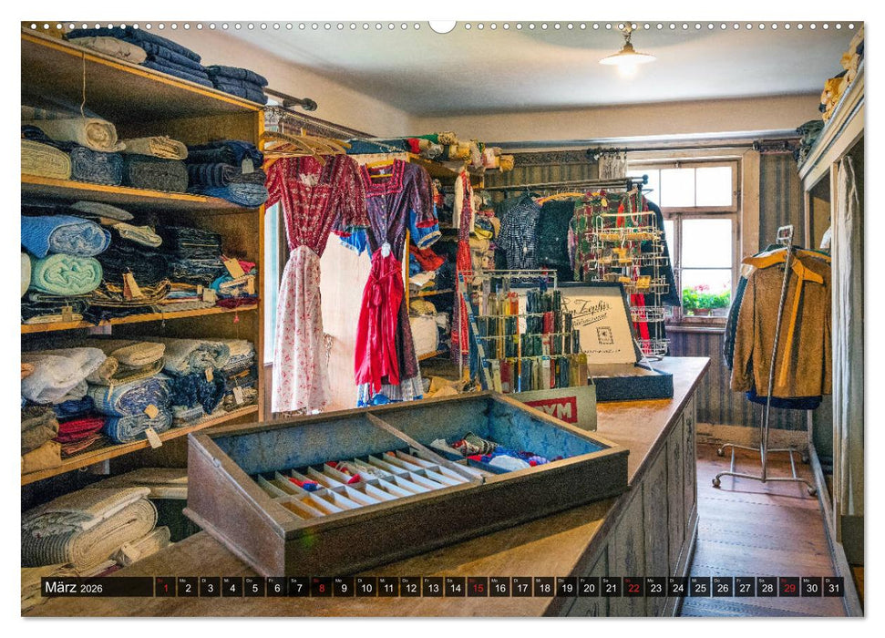 Kolonialwarenläden Zwischen Notwendigkeit und Luxus (CALVENDO Premium Wandkalender 2026)