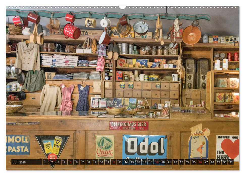 Kolonialwarenläden Zwischen Notwendigkeit und Luxus (CALVENDO Premium Wandkalender 2026)
