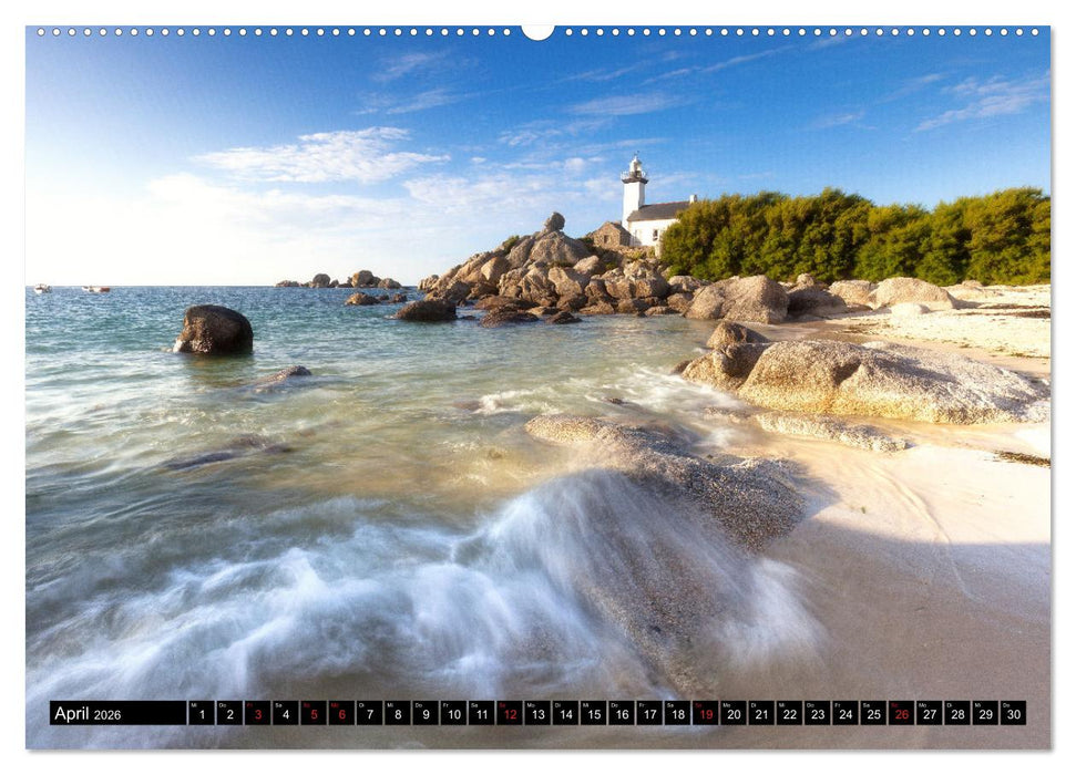 Leuchttürme - an Europas Küsten (CALVENDO Premium Wandkalender 2026)