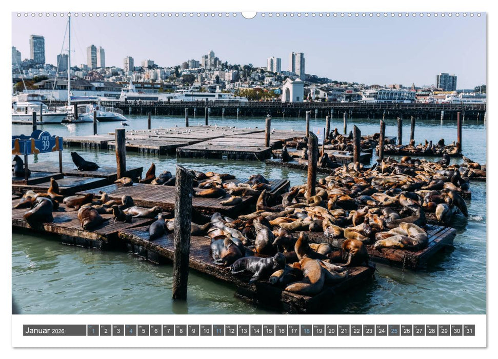 Der Westen der USA (CALVENDO Premium Wandkalender 2026)