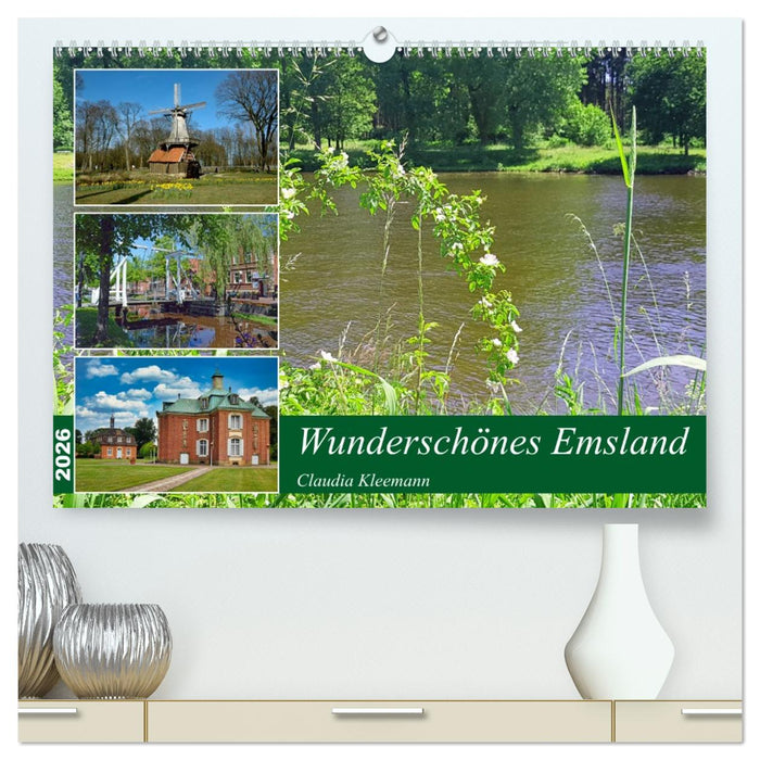 Wunderschönes Emsland (CALVENDO Premium Wandkalender 2026)