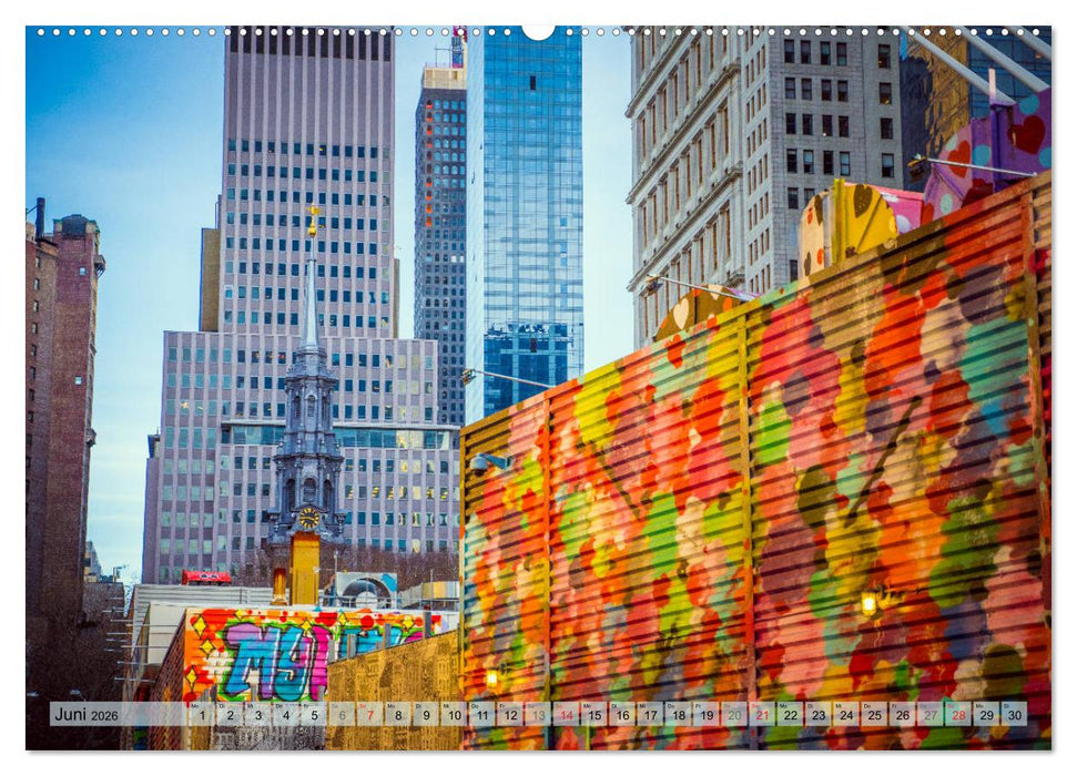 New York - Stadt der Wolkenkratzer (CALVENDO Premium Wandkalender 2026)