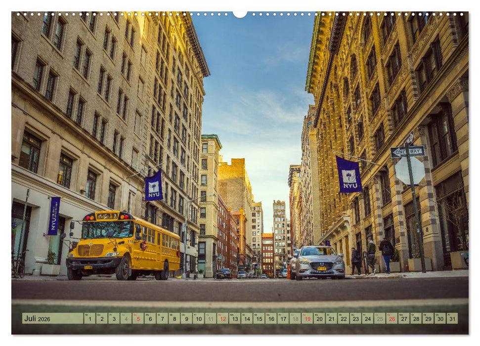 New York - Stadt der Wolkenkratzer (CALVENDO Premium Wandkalender 2026)