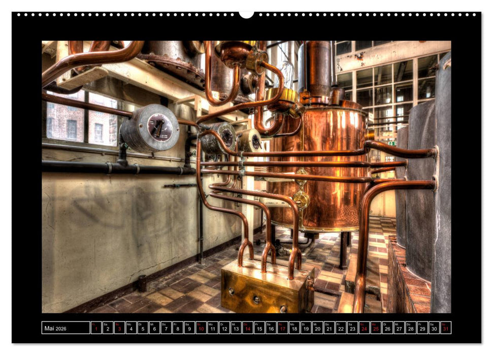 Rost - Quer durch's Ruhrgebiet (CALVENDO Premium Wandkalender 2026)