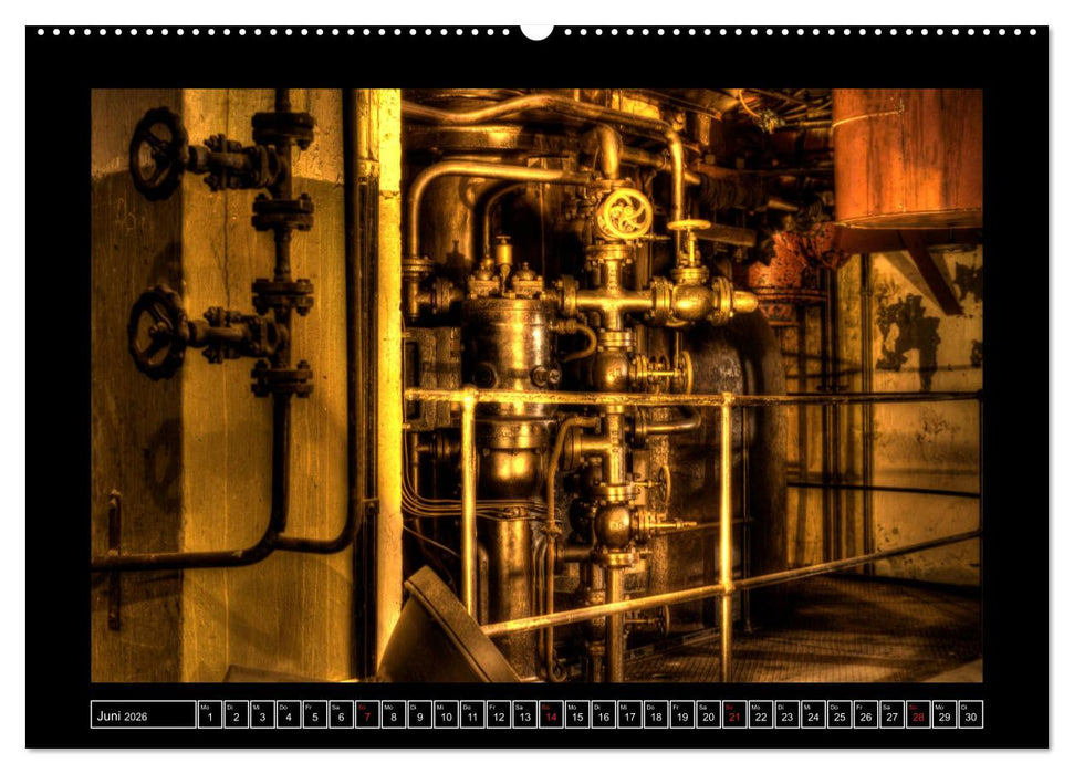 Rost - Quer durch's Ruhrgebiet (CALVENDO Premium Wandkalender 2026)