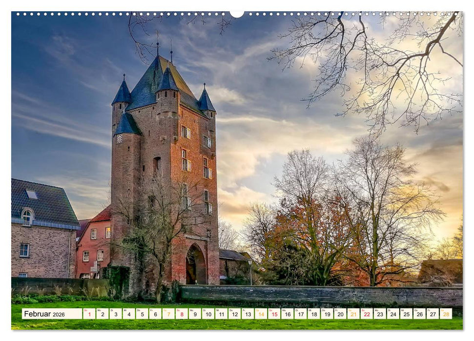 Reise durch Deutschland - Xanten am Niederrhein (CALVENDO Premium Wandkalender 2026)