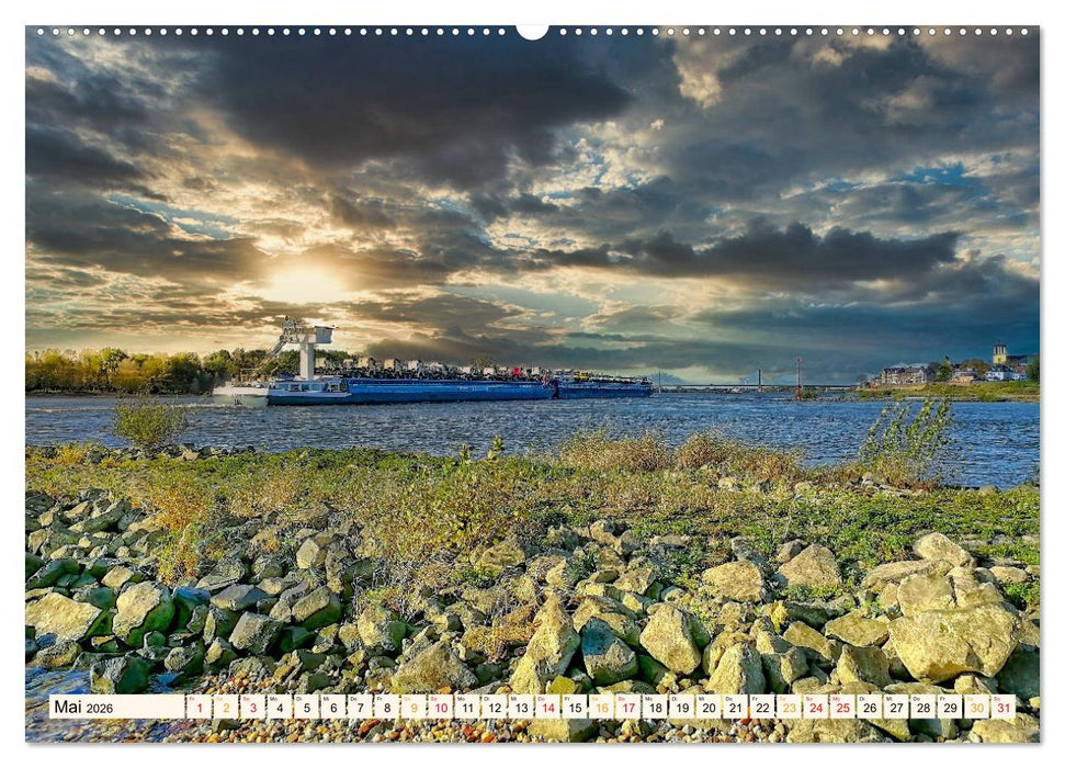 Reise durch Deutschland - Rees am Niederrhein (CALVENDO Premium Wandkalender 2026)