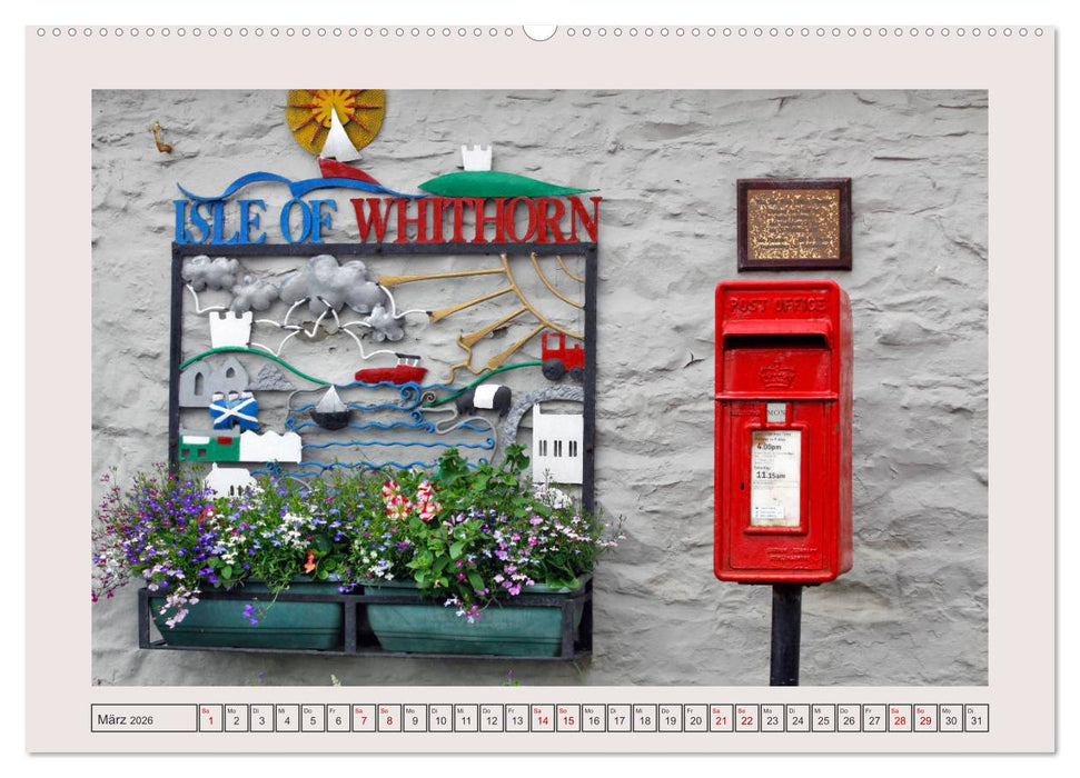 Sie haben Post - Briefkästen in Schottland (CALVENDO Premium Wandkalender 2026)