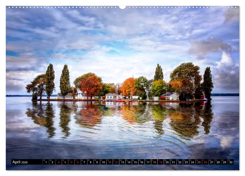 Steinhuder Meer - Steinhude (CALVENDO Premium Wandkalender 2026)