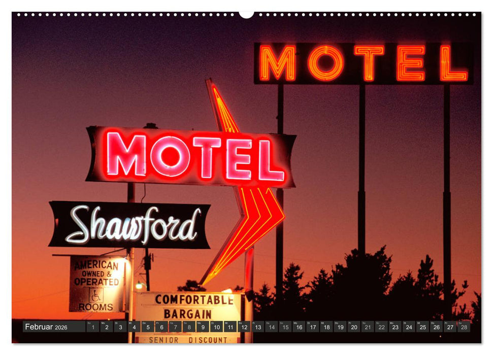 Route 66 (CALVENDO Wandkalender 2026)