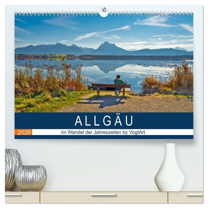 ALLGÄU, im Wandel der Jahreszeiten. (CALVENDO Premium Wandkalender 2026)