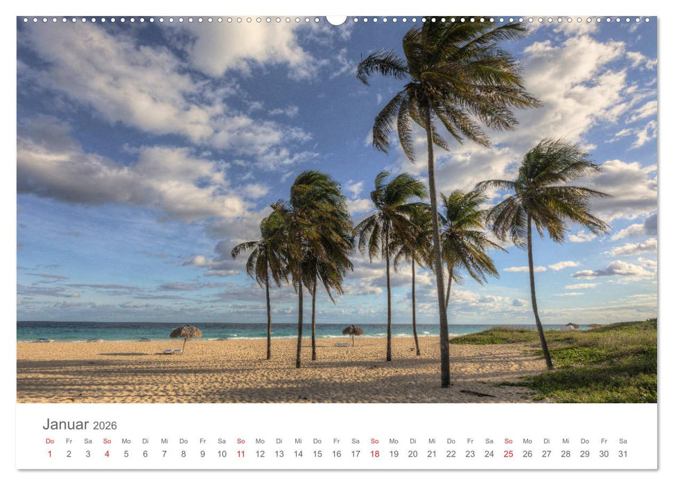 Kuba, karibische Träume (CALVENDO Premium Wandkalender 2026)