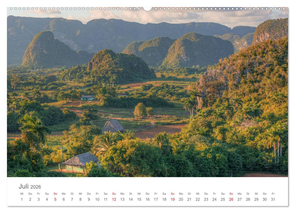 Kuba, karibische Träume (CALVENDO Premium Wandkalender 2026)