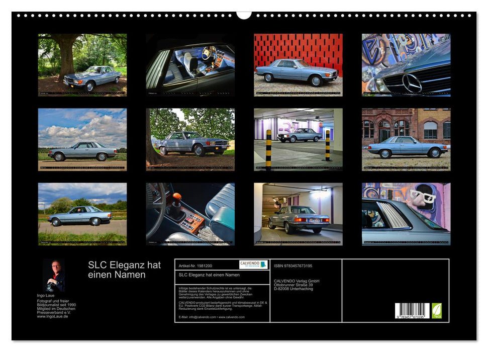 SLC Eleganz hat einen Namen (CALVENDO Wandkalender 2026)