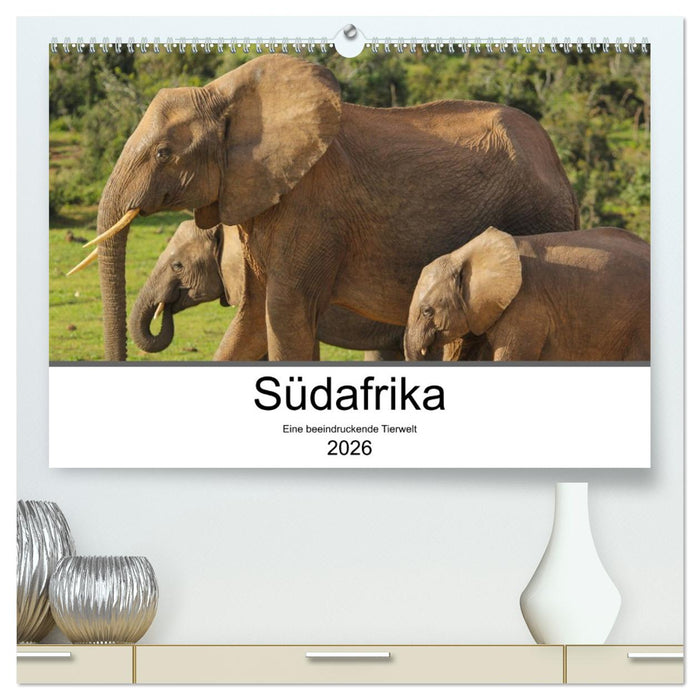 Südafrika - Eine beeindruckende Tierwelt (CALVENDO Premium Wandkalender 2026)