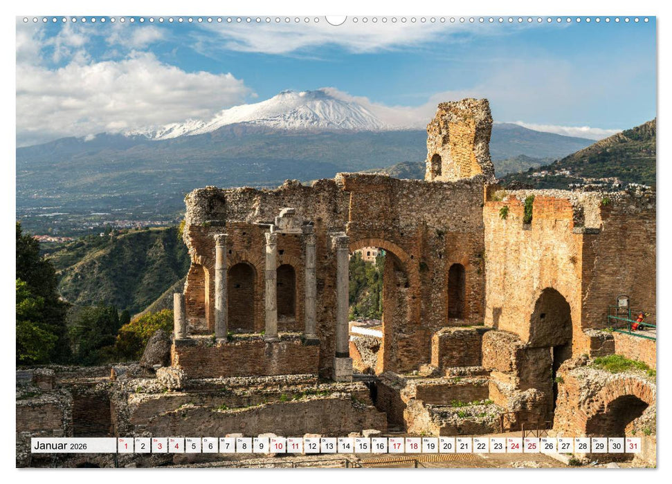 Italien - Sizilien (CALVENDO Premium Wandkalender 2026)
