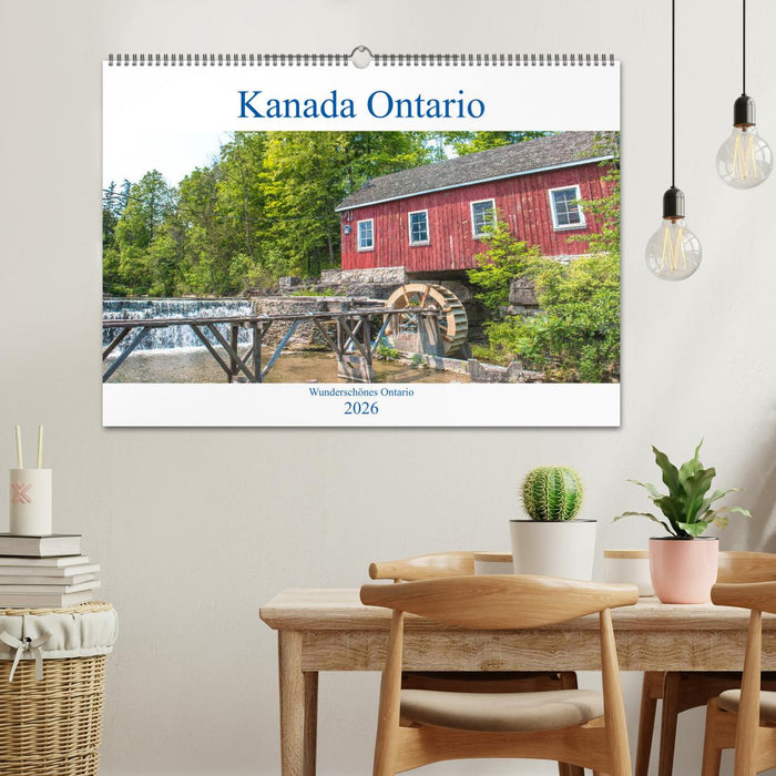 Kanada Ontario - Wunderschönes Ontario (CALVENDO Wandkalender 2026)