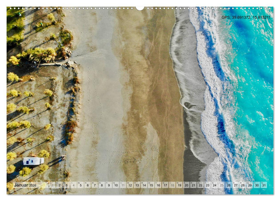 Mit dem Wohnmobil durch Italien (CALVENDO Premium Wandkalender 2026)