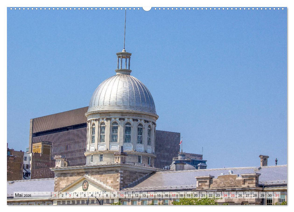 Kanada Quebec - Historisches Montreal (CALVENDO Wandkalender 2026)