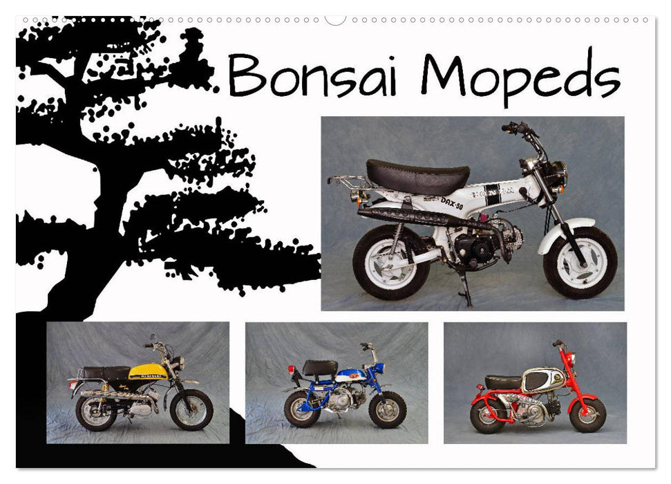 Bonsai Mopeds (CALVENDO Wandkalender 2026)