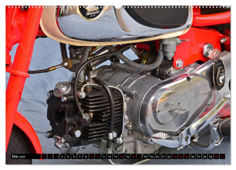 Bonsai Mopeds (CALVENDO Wandkalender 2026)