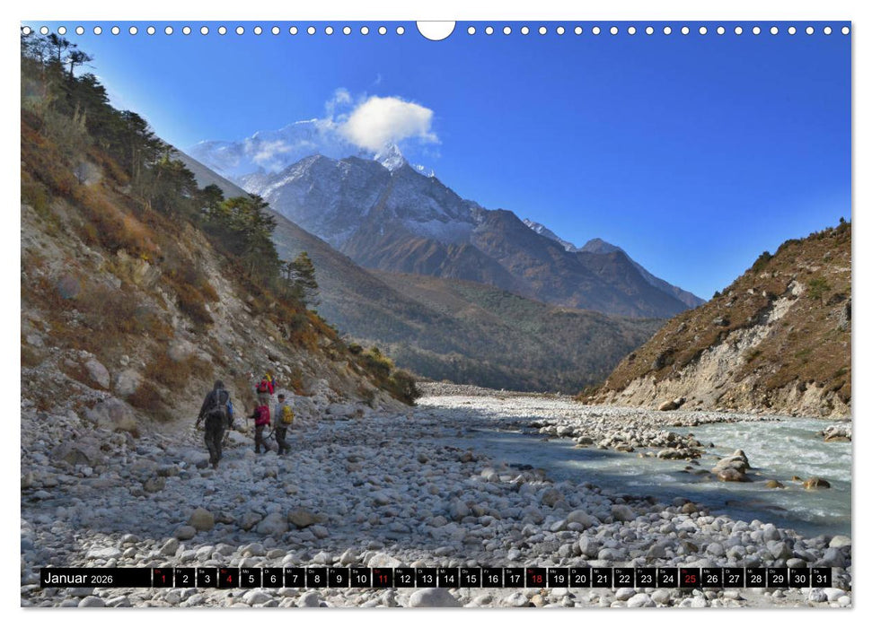 Wandern in aller Welt (CALVENDO Wandkalender 2026)