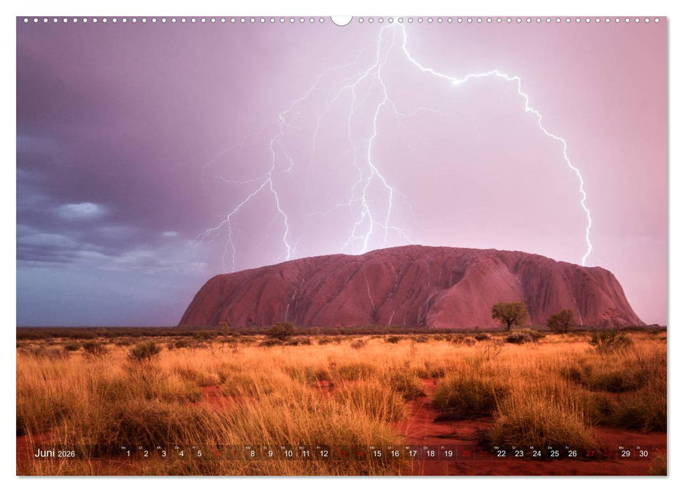 Das wilde Australien (CALVENDO Premium Wandkalender 2026)