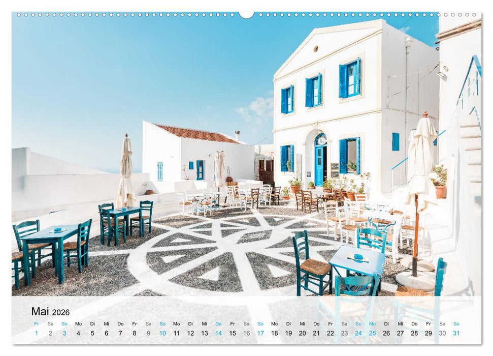 Griechenland - Inselparadies in Europa (CALVENDO Premium Wandkalender 2026)