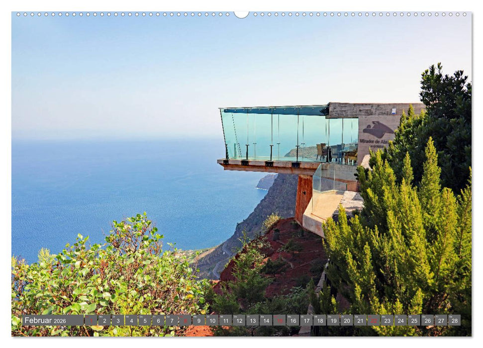Wandern auf La Gomera (CALVENDO Premium Wandkalender 2026)