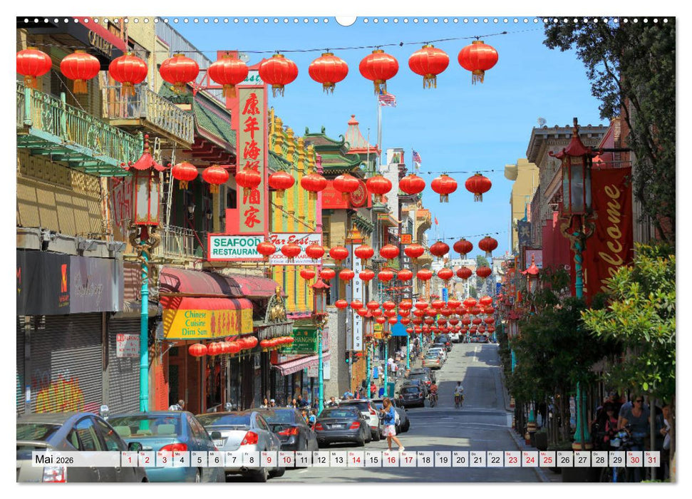 San Francisco - City on the Bay (CALVENDO Wandkalender 2026)