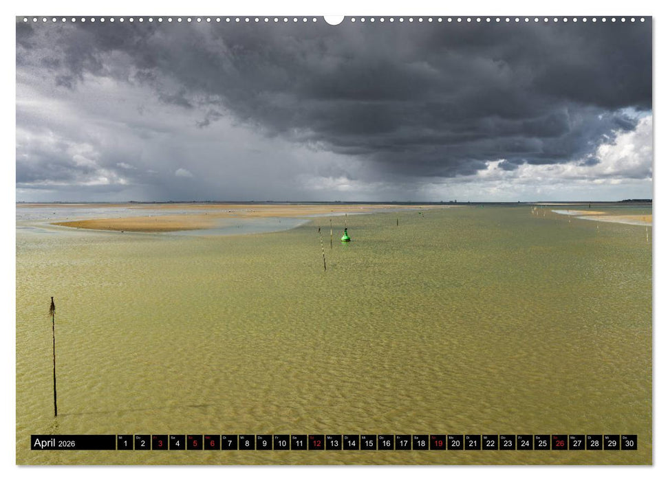 Welterbe Wattenmeer (CALVENDO Wandkalender 2026)