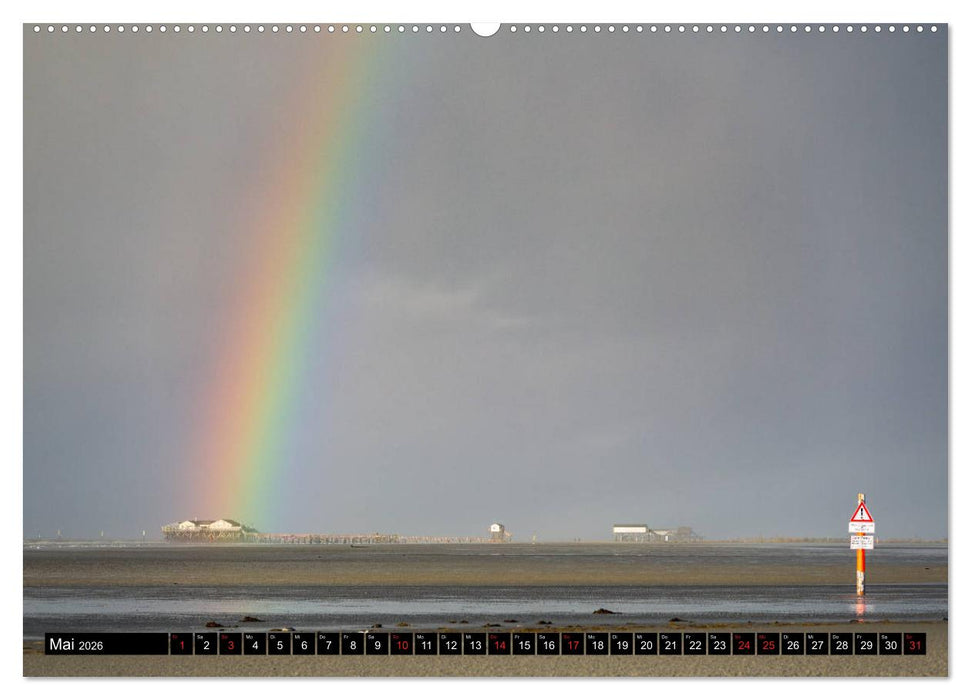 Welterbe Wattenmeer (CALVENDO Wandkalender 2026)