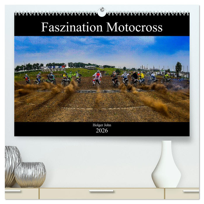 Blickpunkte Motocross (CALVENDO Premium Wandkalender 2026)