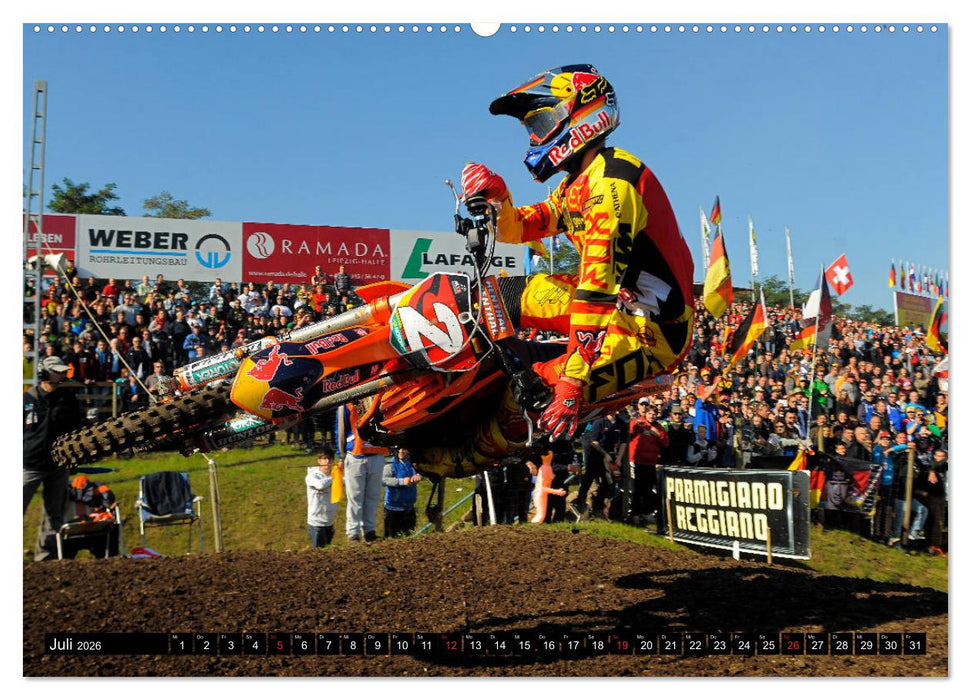 Blickpunkte Motocross (CALVENDO Premium Wandkalender 2026)