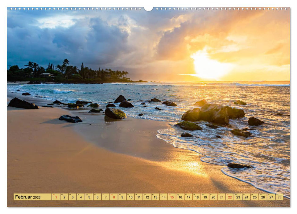 O'ahu - Eine Reise in das Herz von Hawaii (CALVENDO Premium Wandkalender 2026)