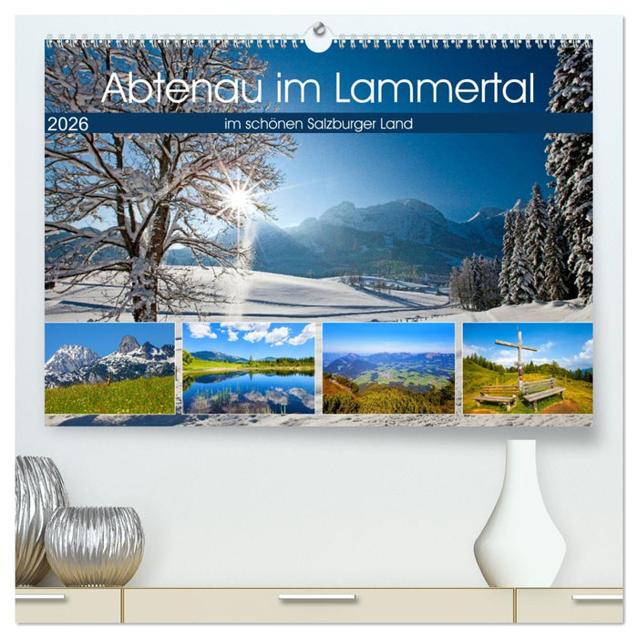 Abtenau im Lammertal (CALVENDO Premium Wandkalender 2026)