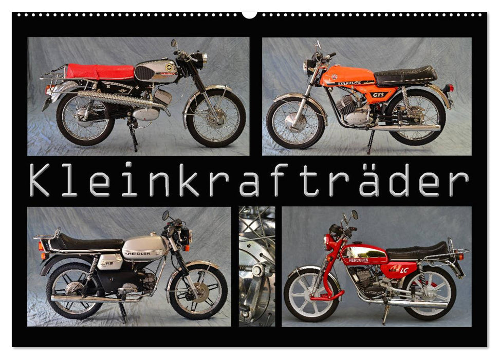 Kleinkrafträder (CALVENDO Wandkalender 2026)