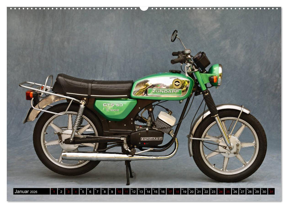 Kleinkrafträder (CALVENDO Wandkalender 2026)