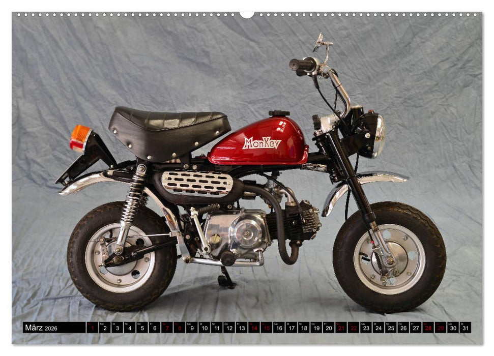 Kleinkrafträder (CALVENDO Wandkalender 2026)